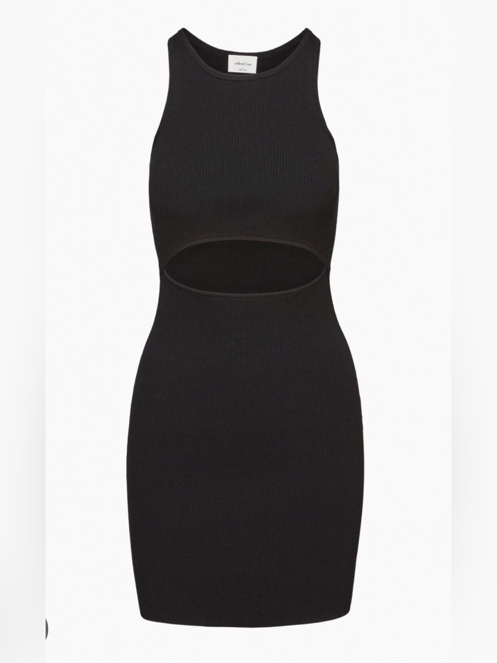 Wilfred Black Dress with cut out